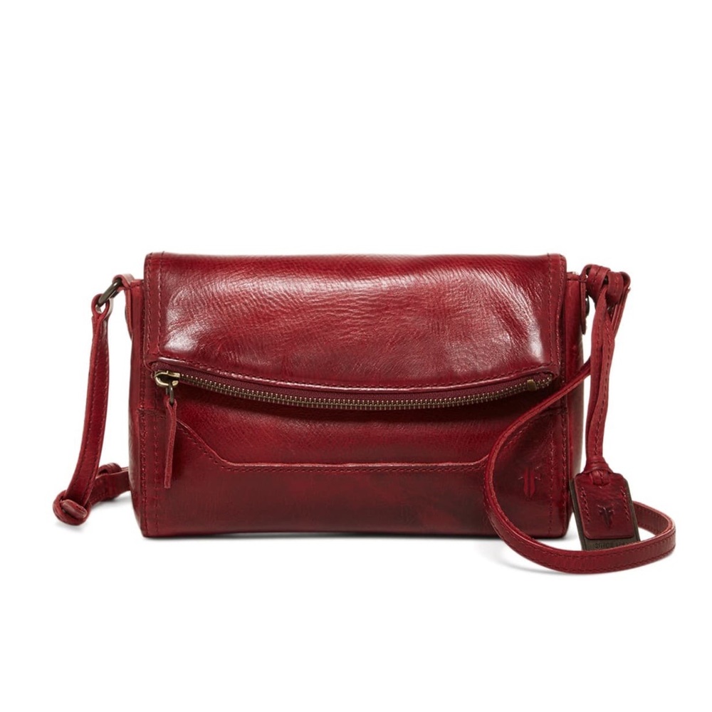 Frye • Melissa Leather Foldover Crossbody
